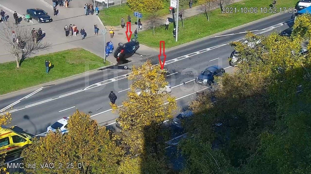 Крупное ДТП произошло на Вешняковской улице 